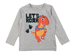 Name It grey melange Dino Ranch top